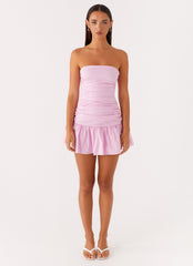 Carmel Mini Dress - Pink