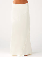 Chandra Maxi Skirt - Ivory