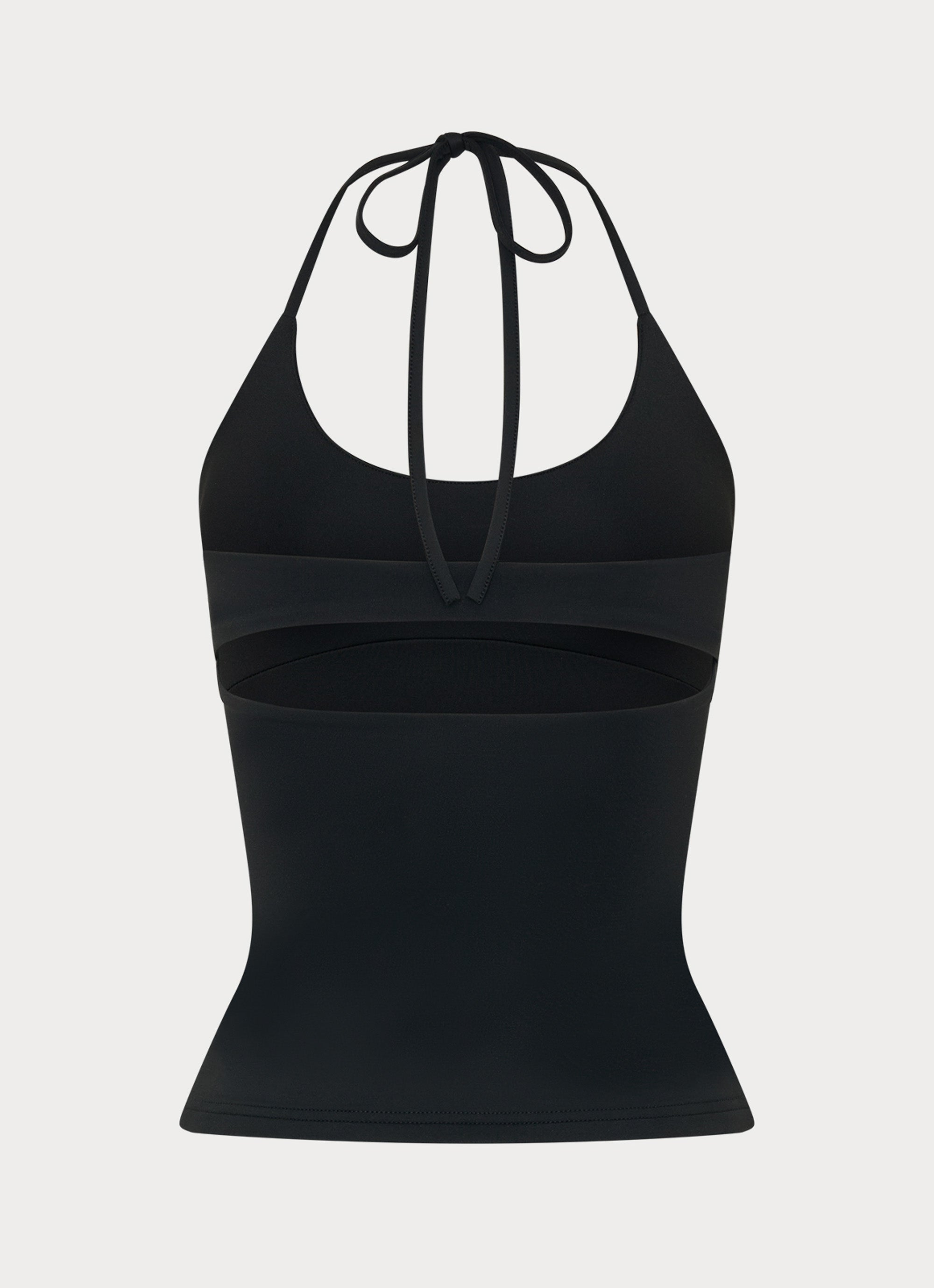 Chauncey Halter Top - Black