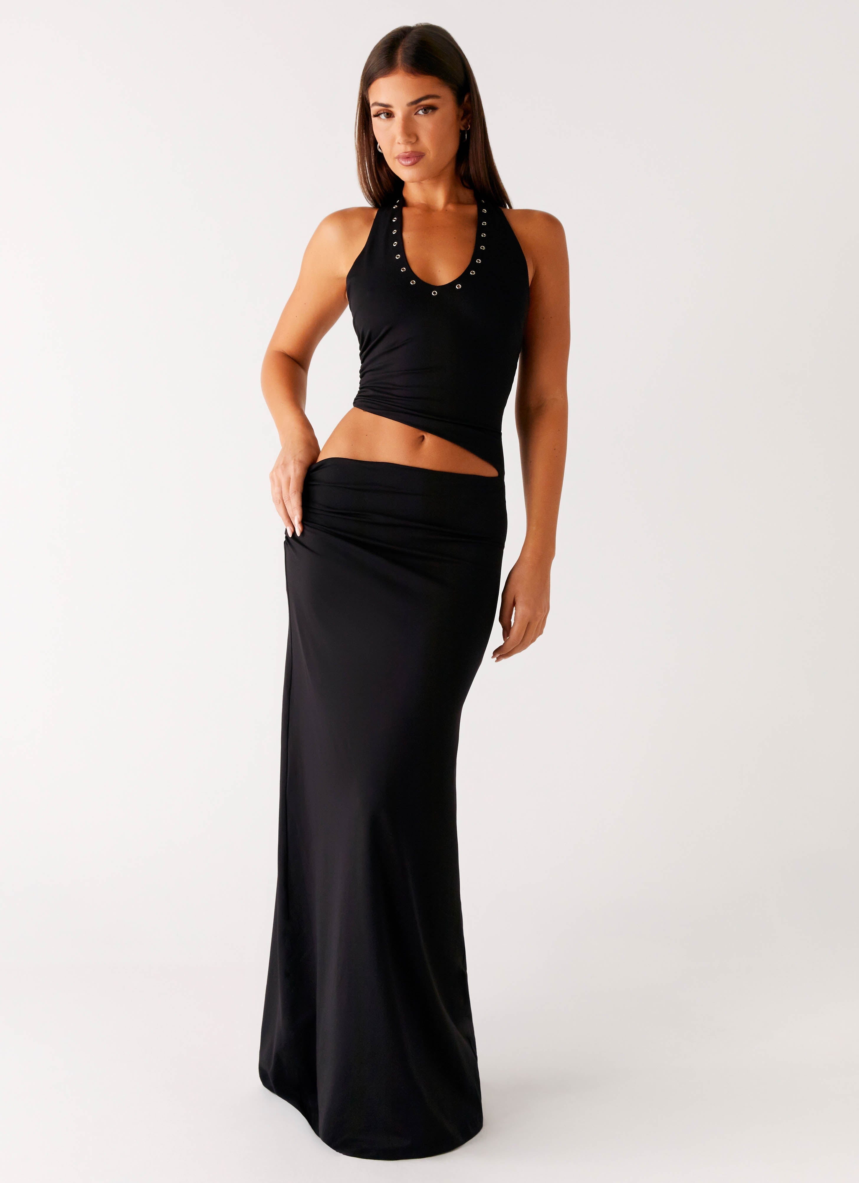 Chella Maxi Dress - Black