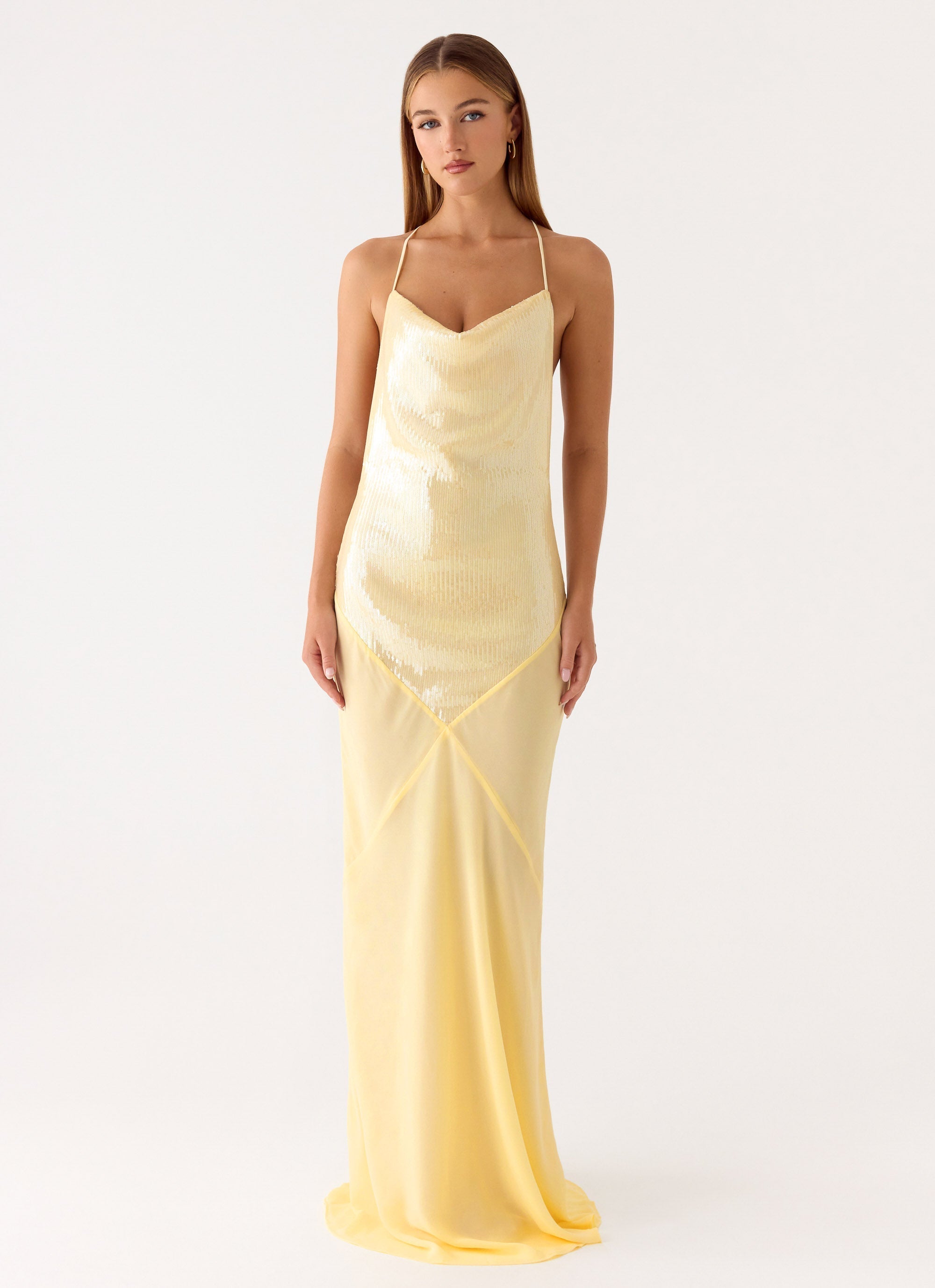 Cleodora Maxi Dress - Yellow