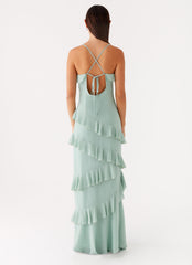 Country Club Maxi Dress - Sage