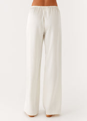 Deacon Low Rise Pants - Butter