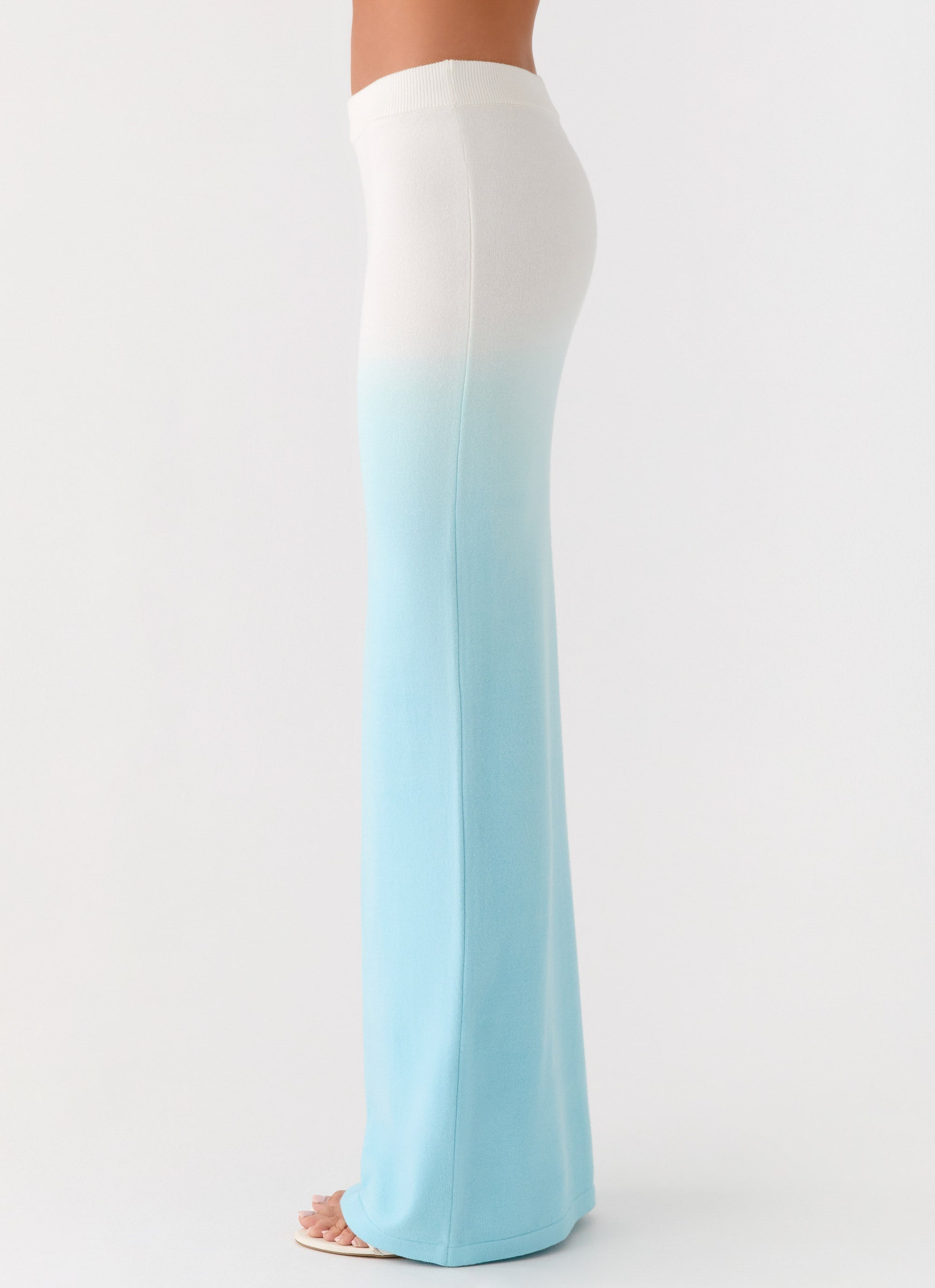 Deep Sea Kiss Maxi Skirt - Blue Ombre