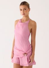 Do The Dance Mini Dress - Pink
