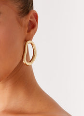 Dona Earrings - Gold