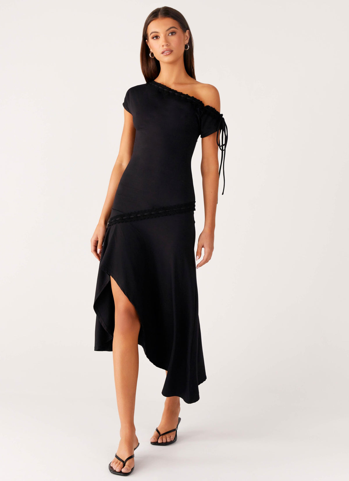 Downtown Midi Dress - Black