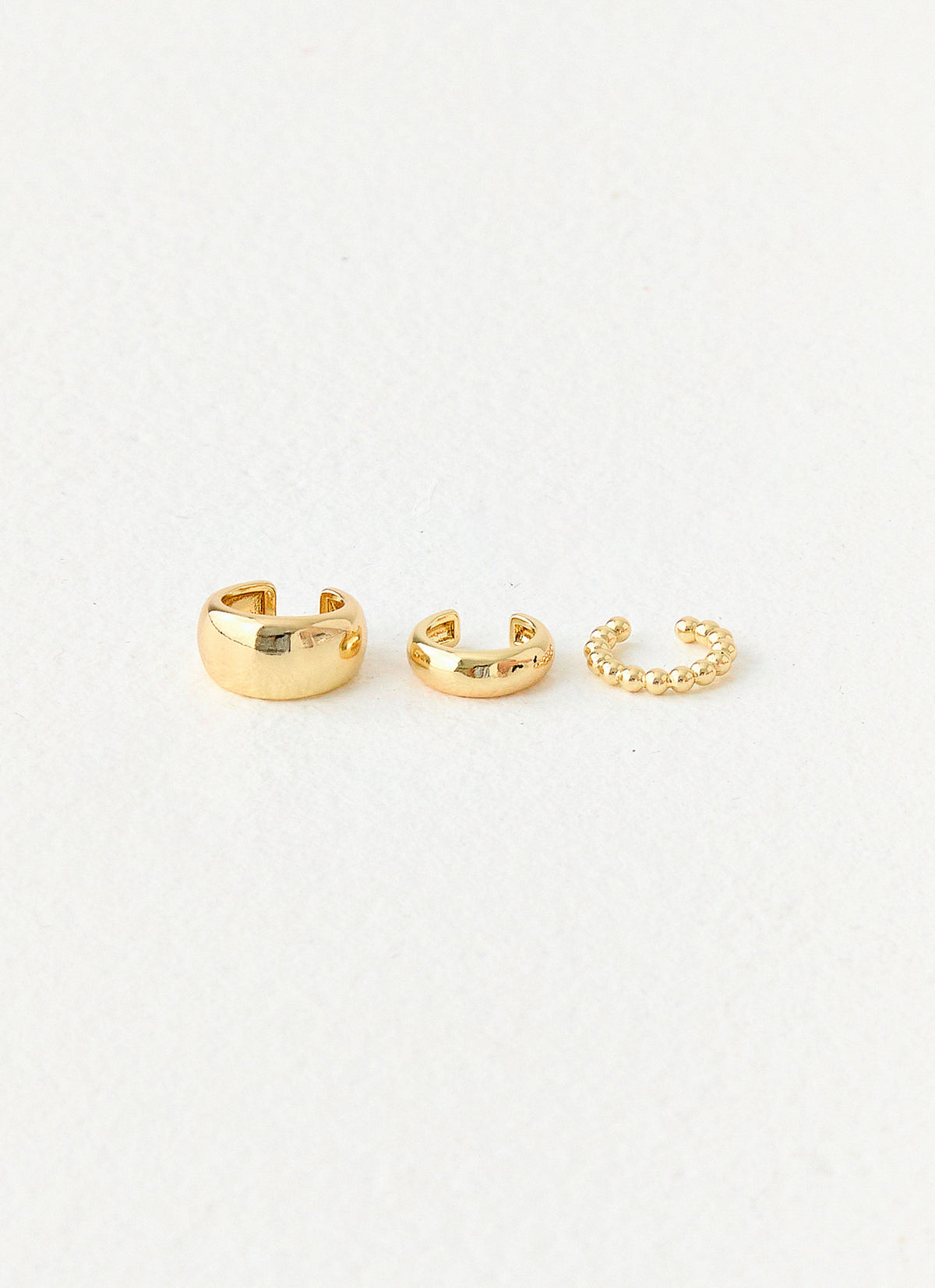 Power Trip Ear Cuffs - Gold