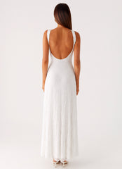 Embrace The Sun Maxi Dress - White