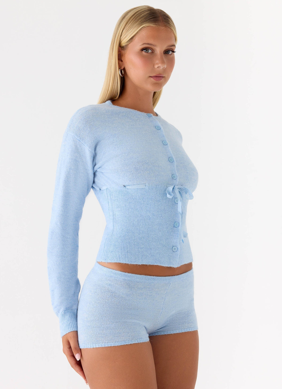 Evianna Cardigan - Blue