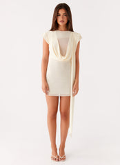 Felipe Mini Dress - Yellow