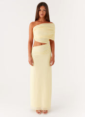 Gillian Maxi Dress - Yellow