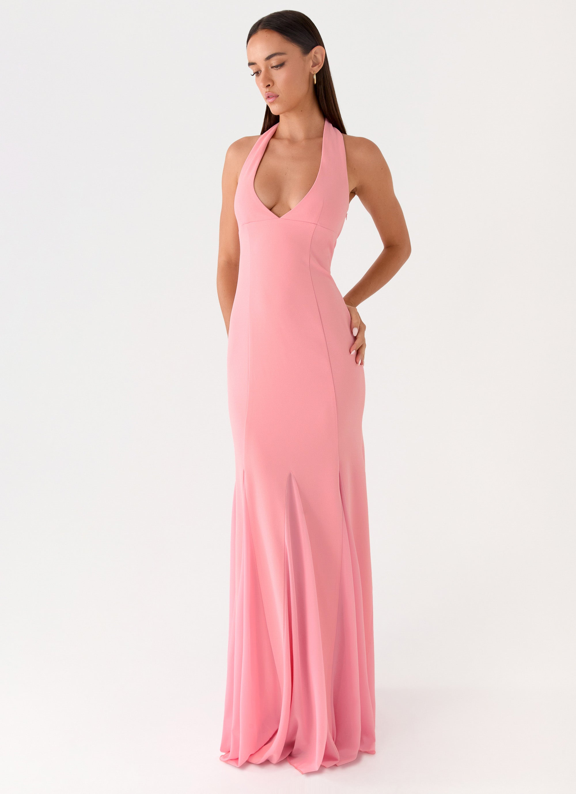 Girl Talk Maxi Dress - Pink