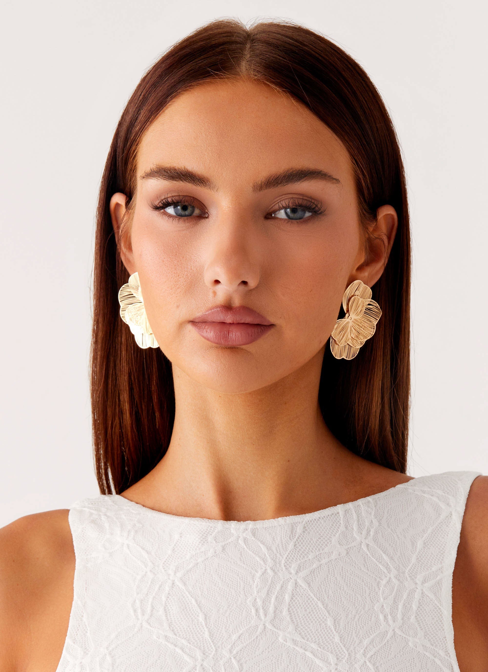 Golden Days Earrings - Gold