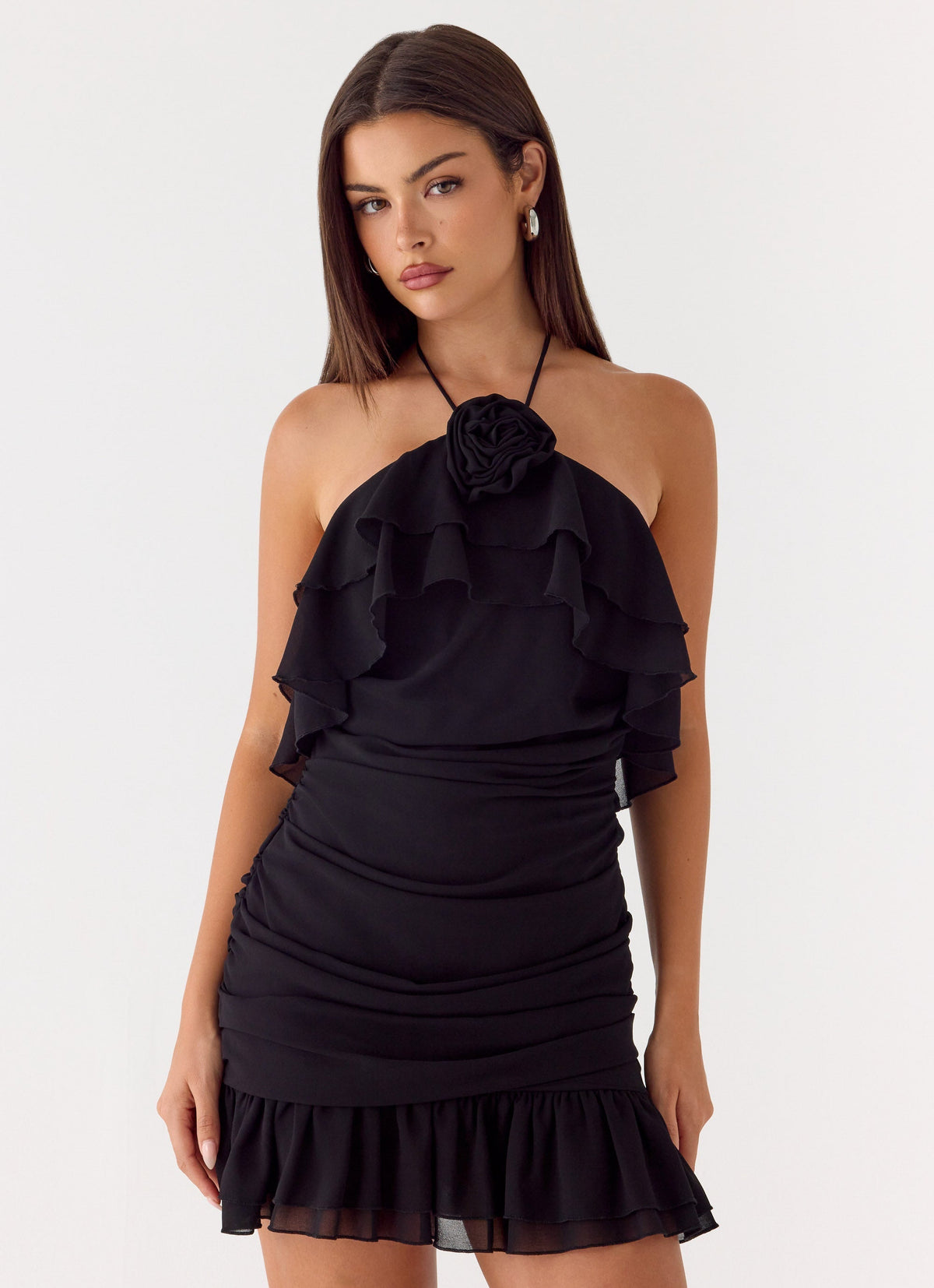 Haille Mini Dress - Black