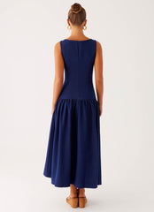 Hayes Denim Midi Dress - Indigo