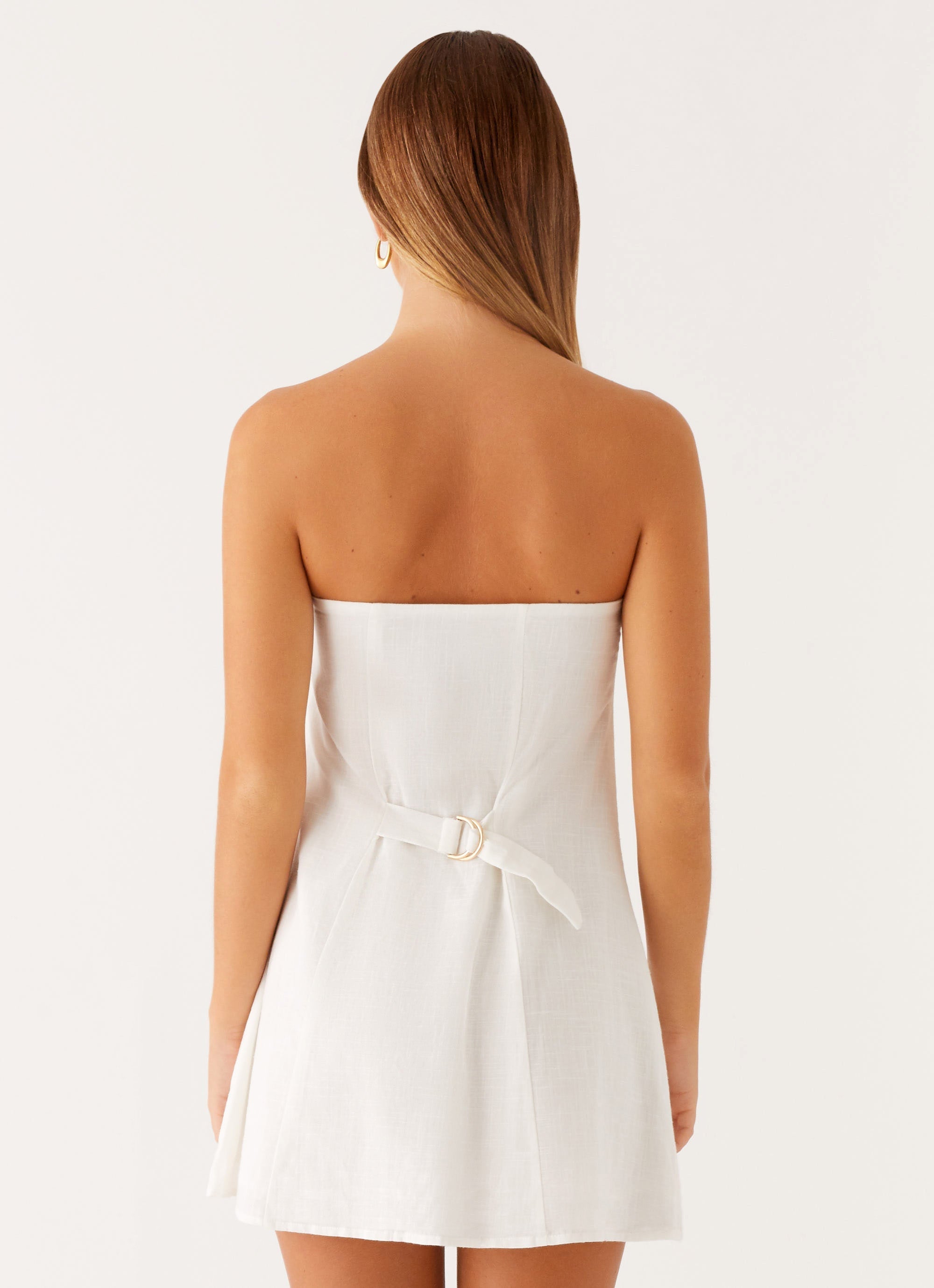 Hazel Mini Dress - White