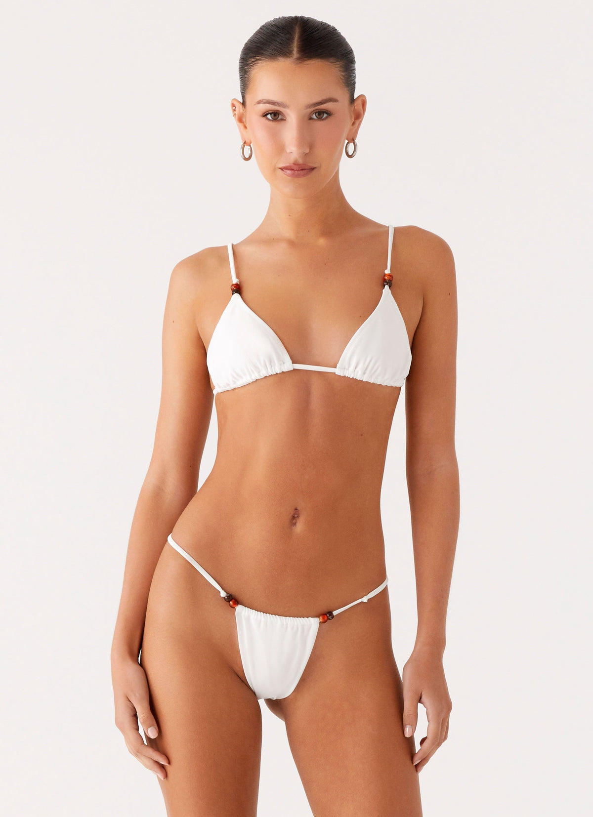 Ivanka Bikini Bottoms - White