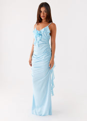 Jasmina Maxi Dress - Blue