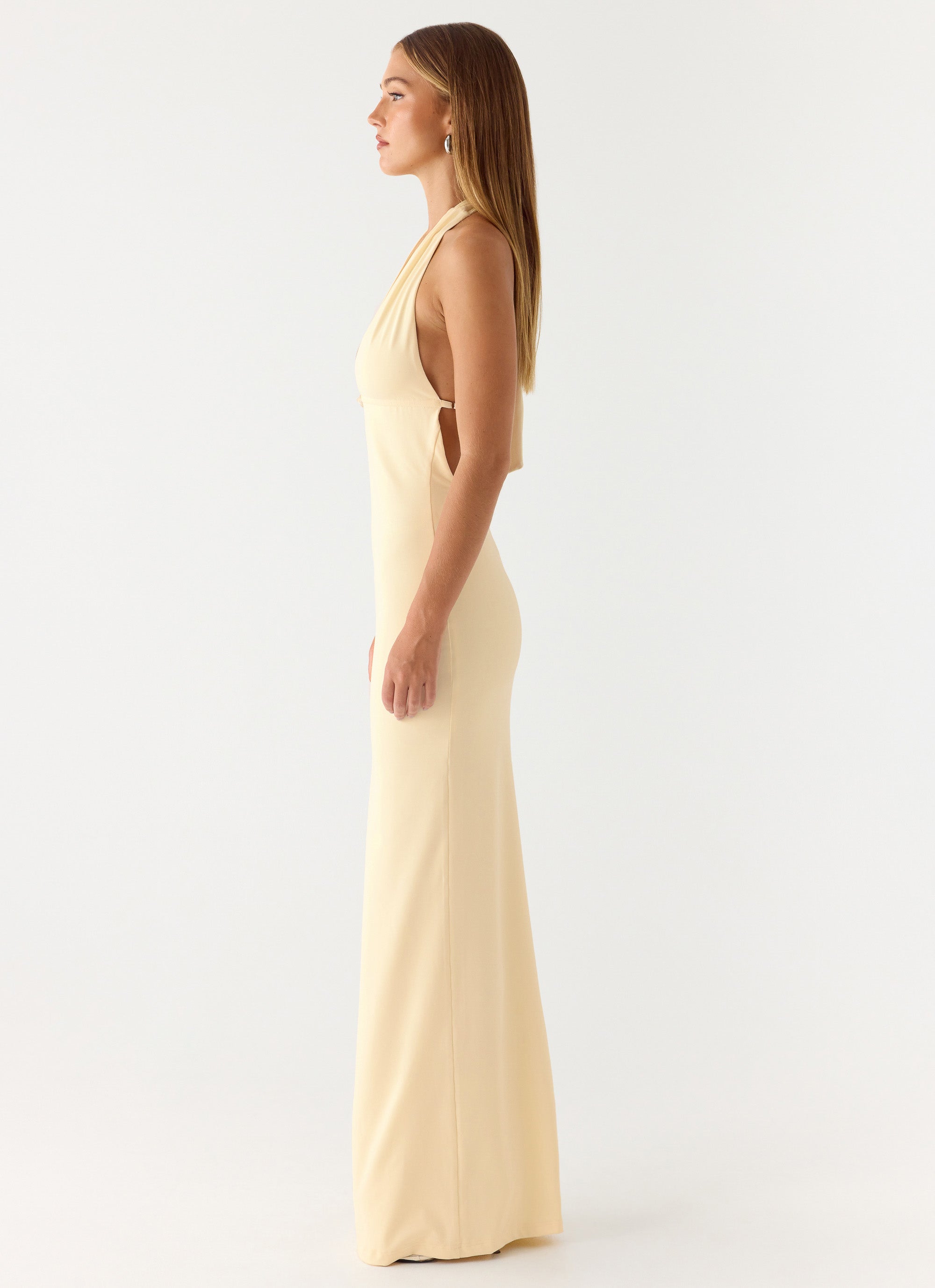 Javana Maxi Dress - Yellow