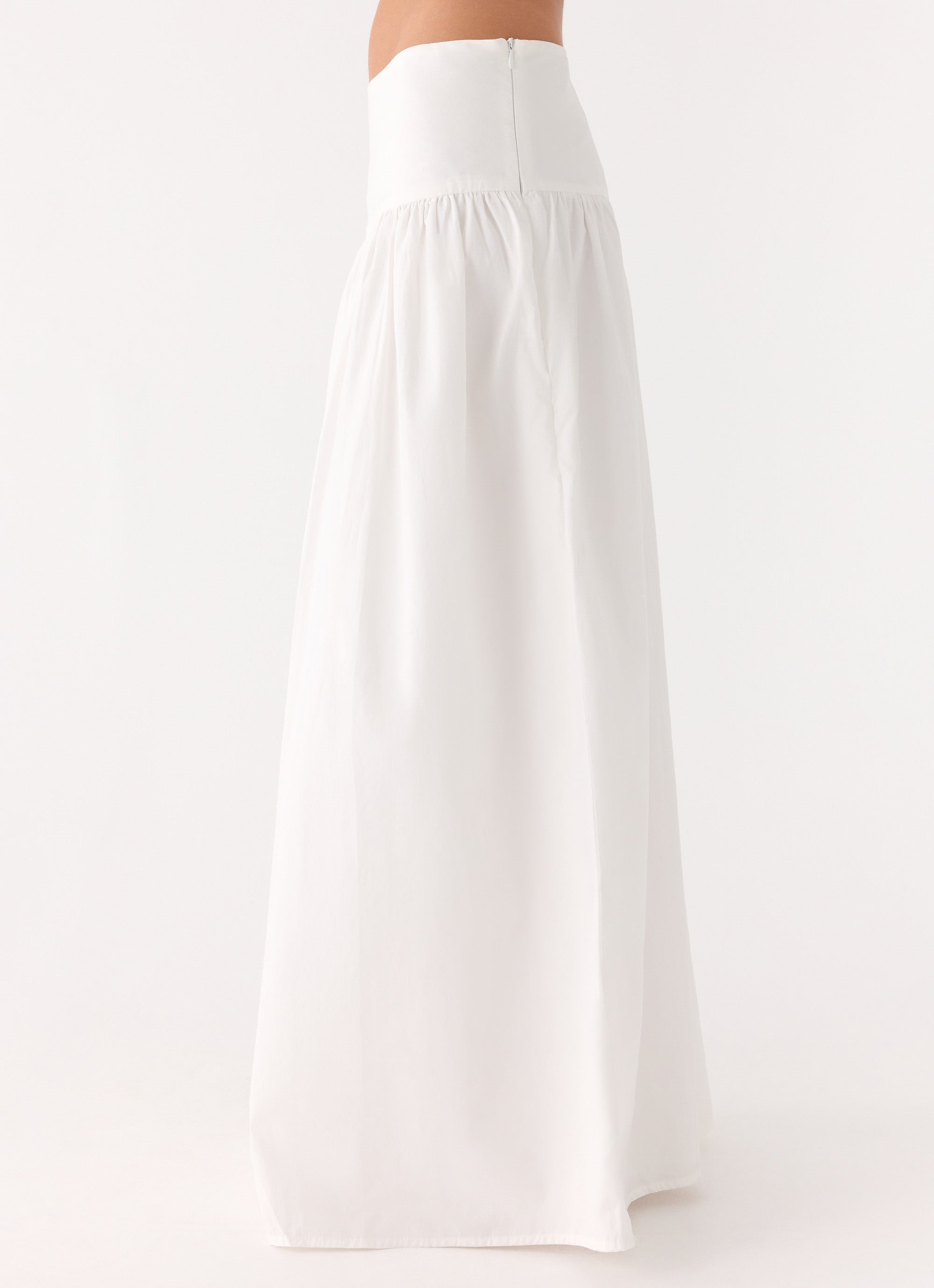 Jayne Maxi Skirt - White