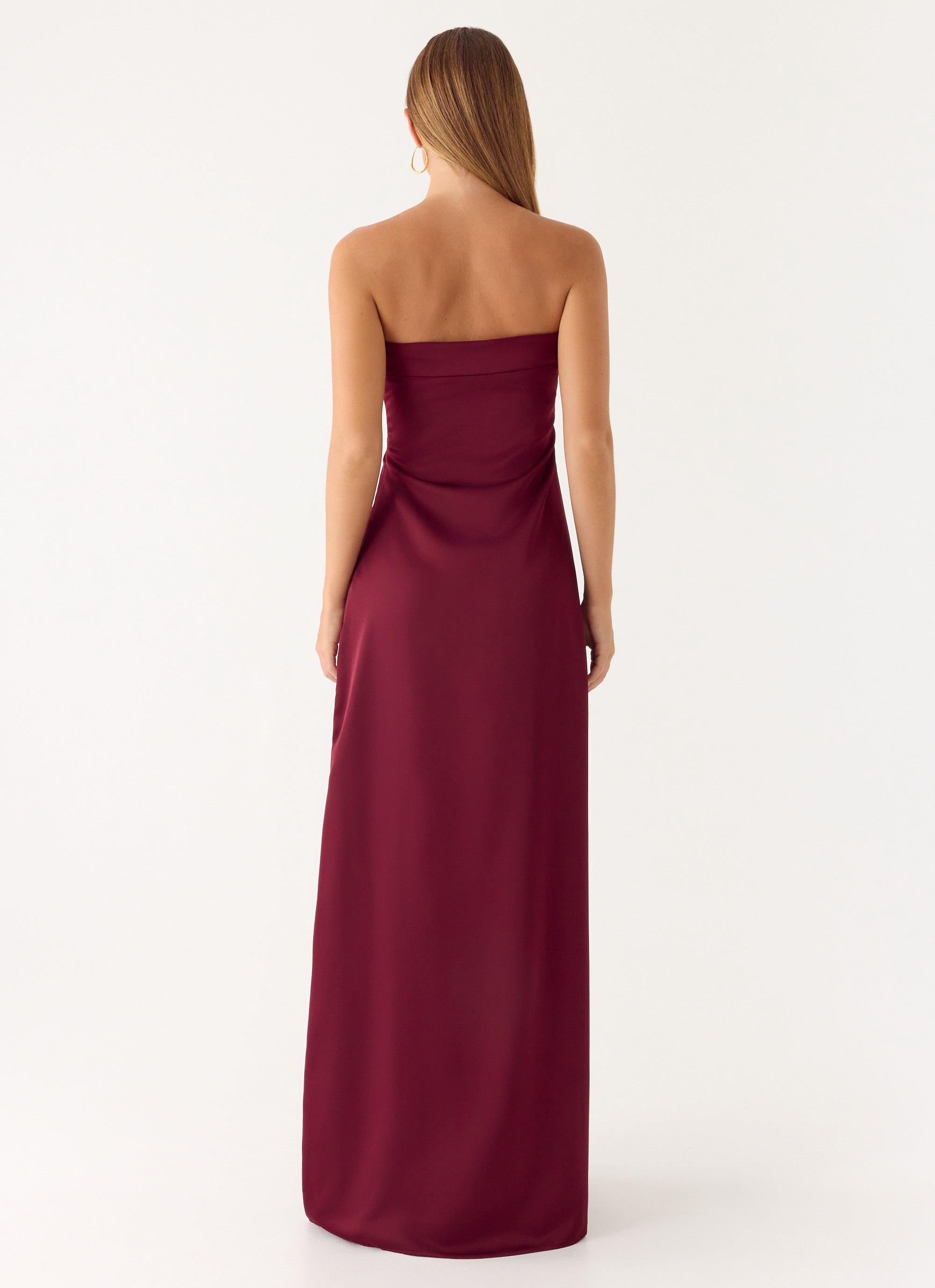 Jiana Maxi Dress - Merlot