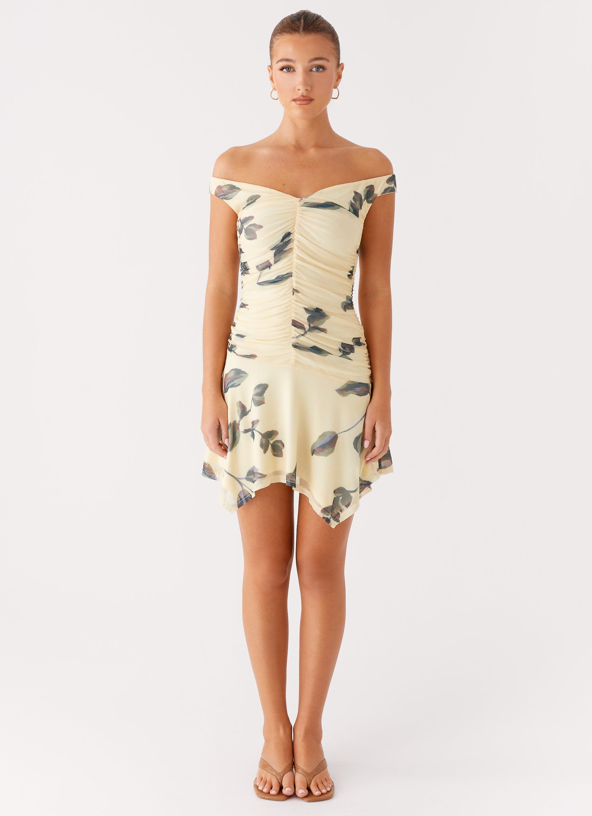 Josette Mini Dress - Buttercream Bliss