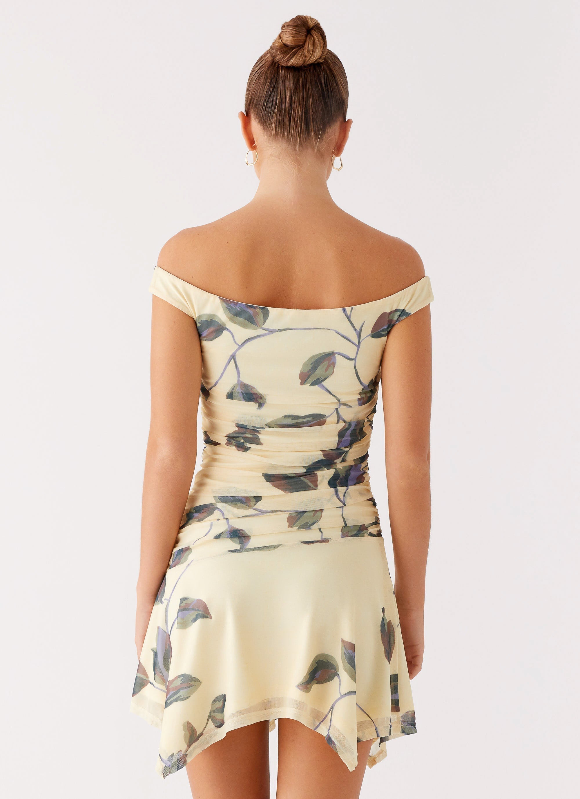 Josette Mini Dress - Buttercream Bliss
