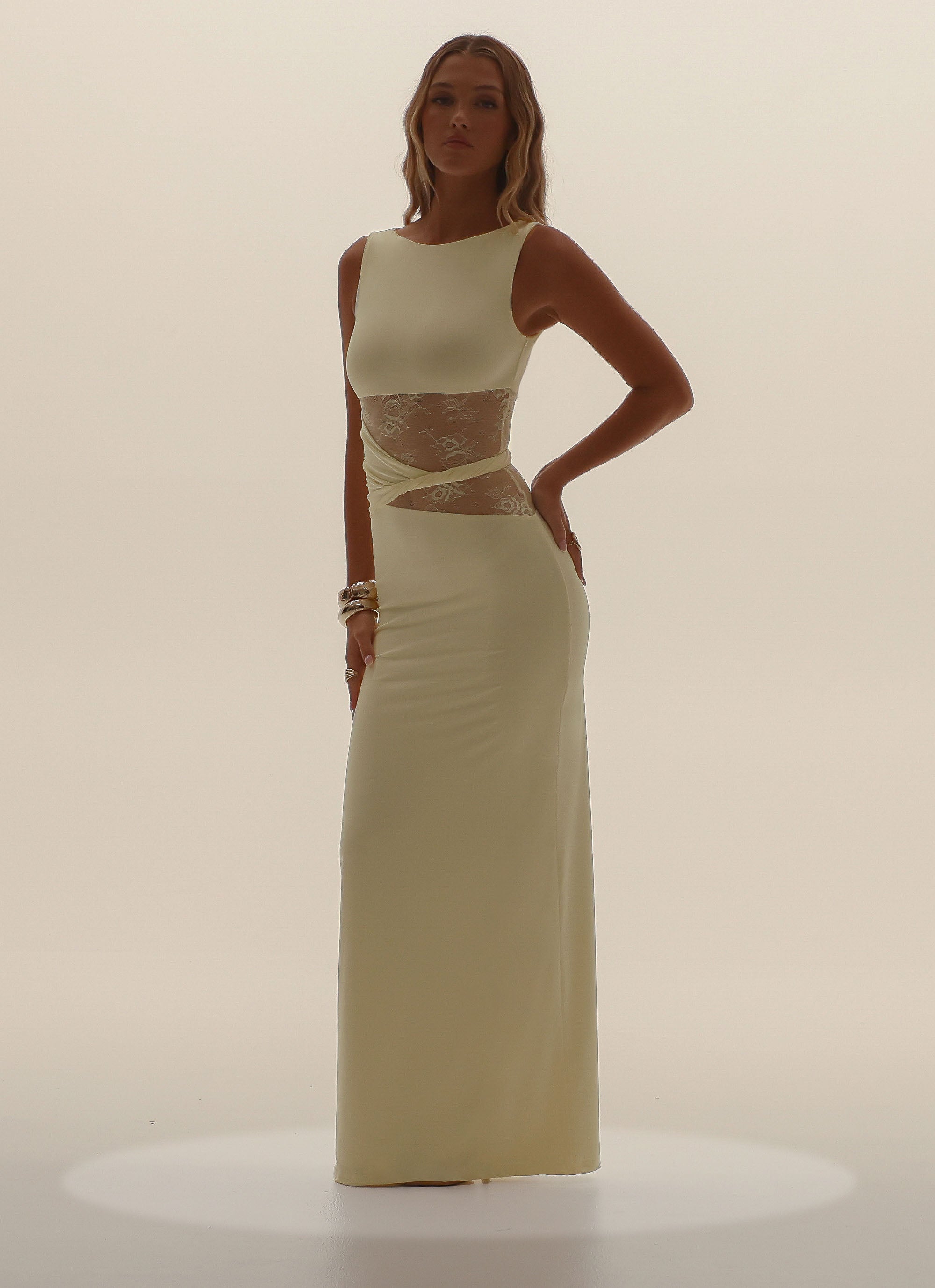 Karma Maxi Dress - Yellow