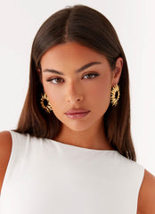 Eliya Earrings - Gold