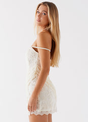 Knockout Mini Dress - White