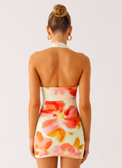 Know You Better Mini Dress - Mimosa Blossom