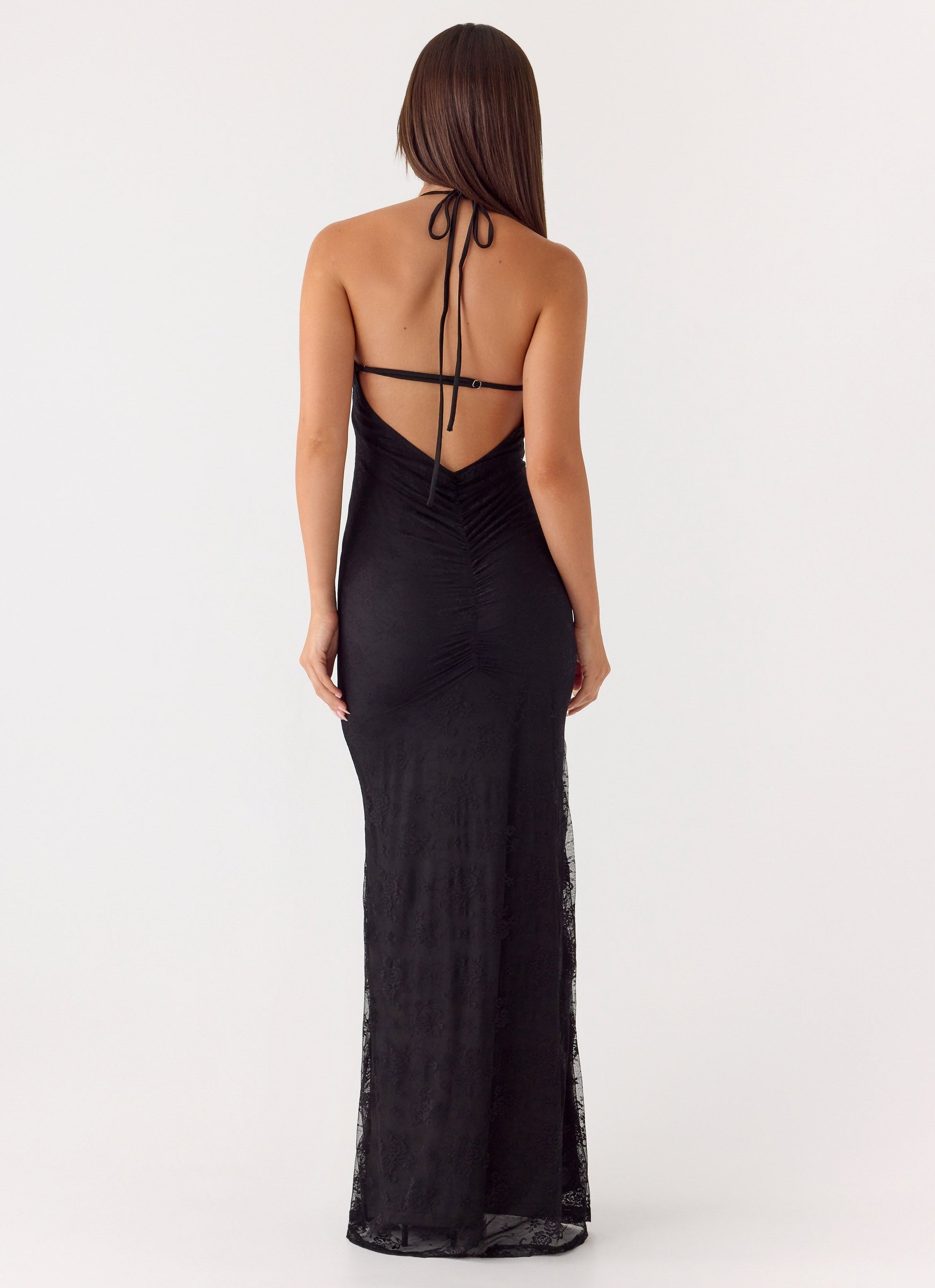 Knowles Lace Maxi Dress - Black