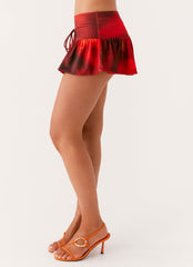 Landon Mini Skort - Scarlet Blur