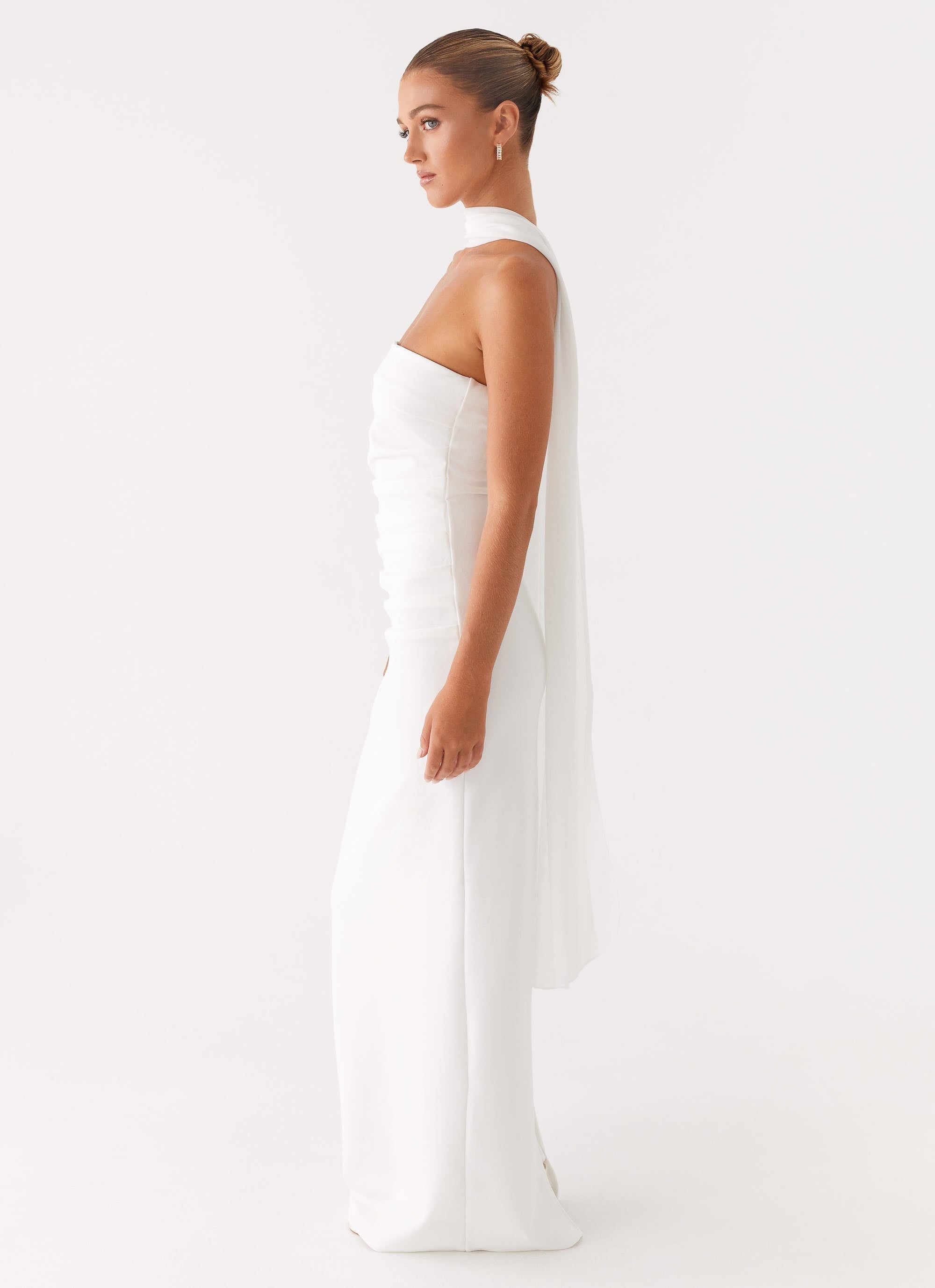 Libra Maxi Dress - White