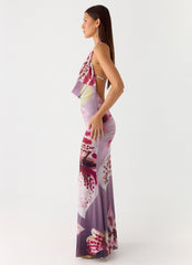 Like You Better Maxi Dress - Ombre Floral Affair