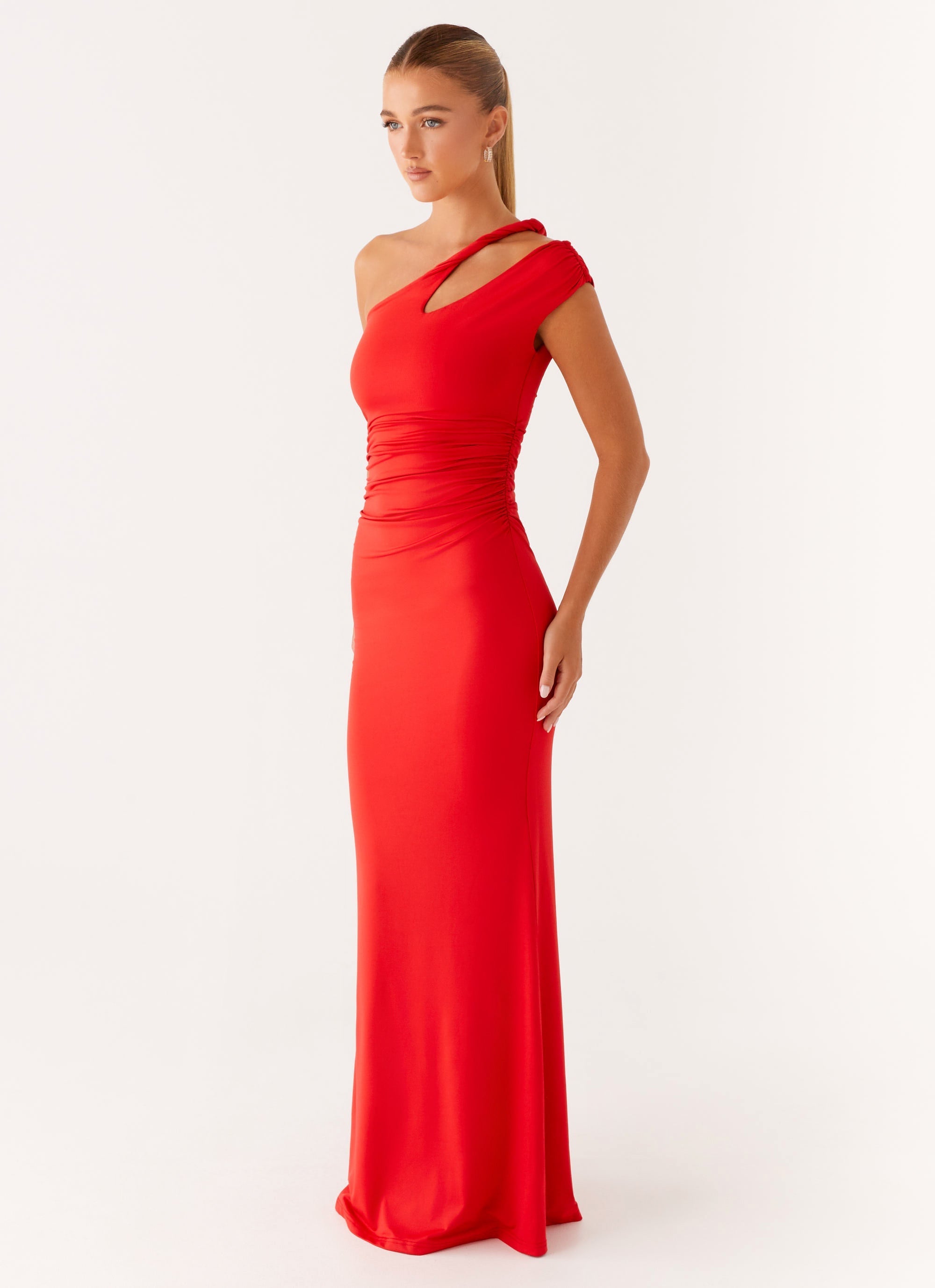 Lopez Maxi Dress - Tangerine