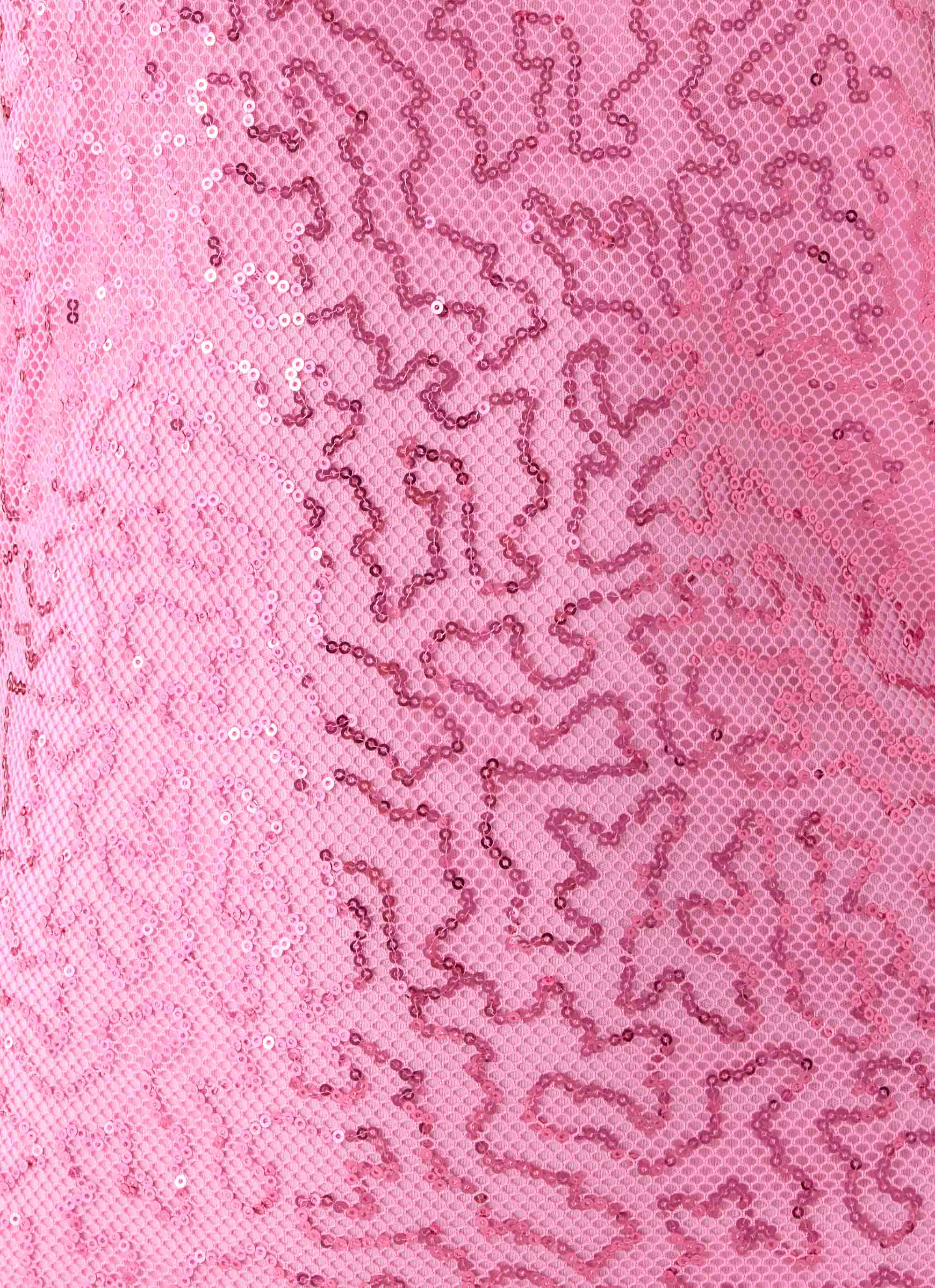 Lorenz Sequin Maxi Dress - Pink