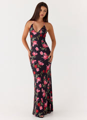 Lorrieanne Maxi Dress - Midnight Bloom