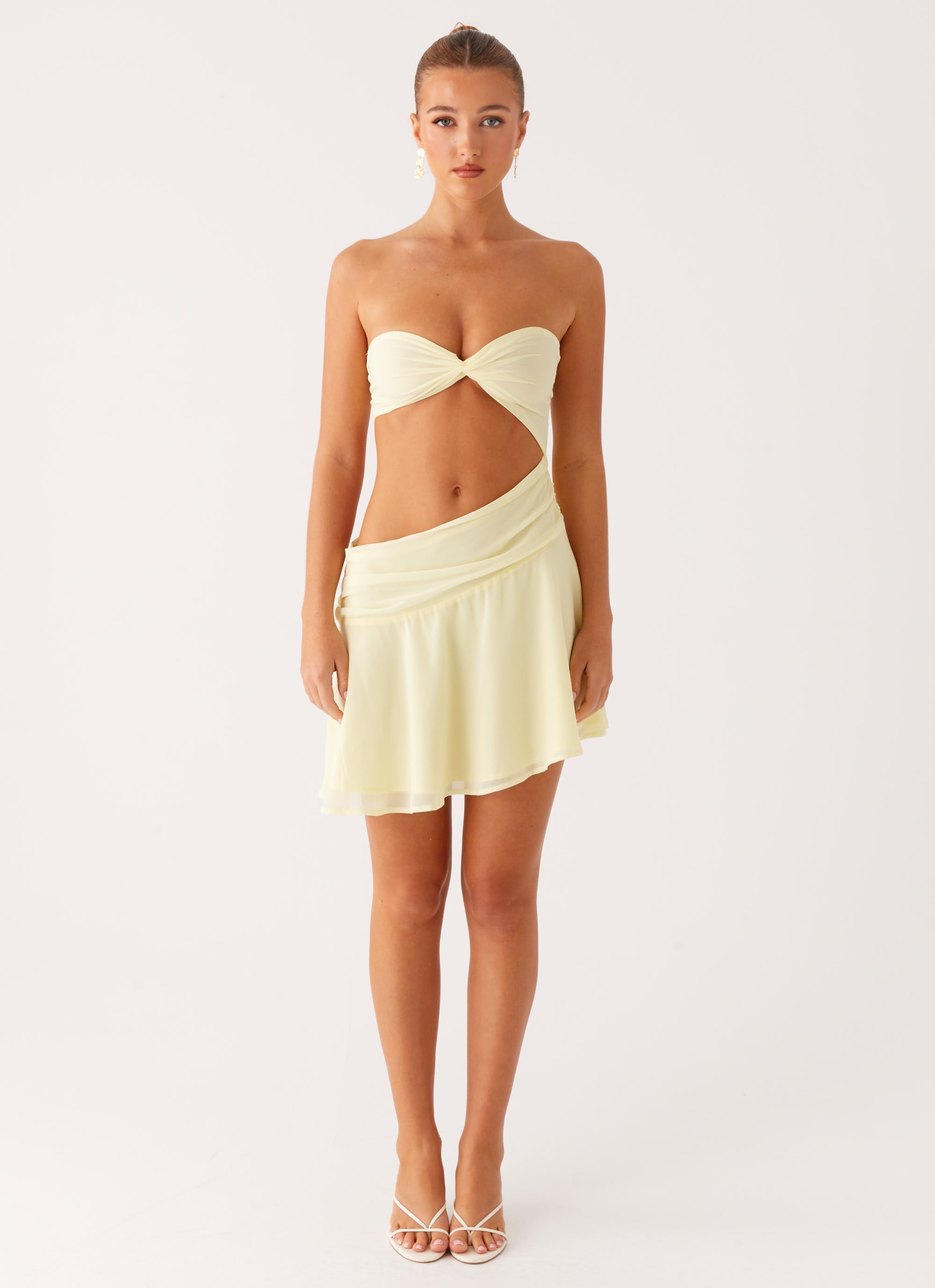 Marbella Mini Dress - Yellow