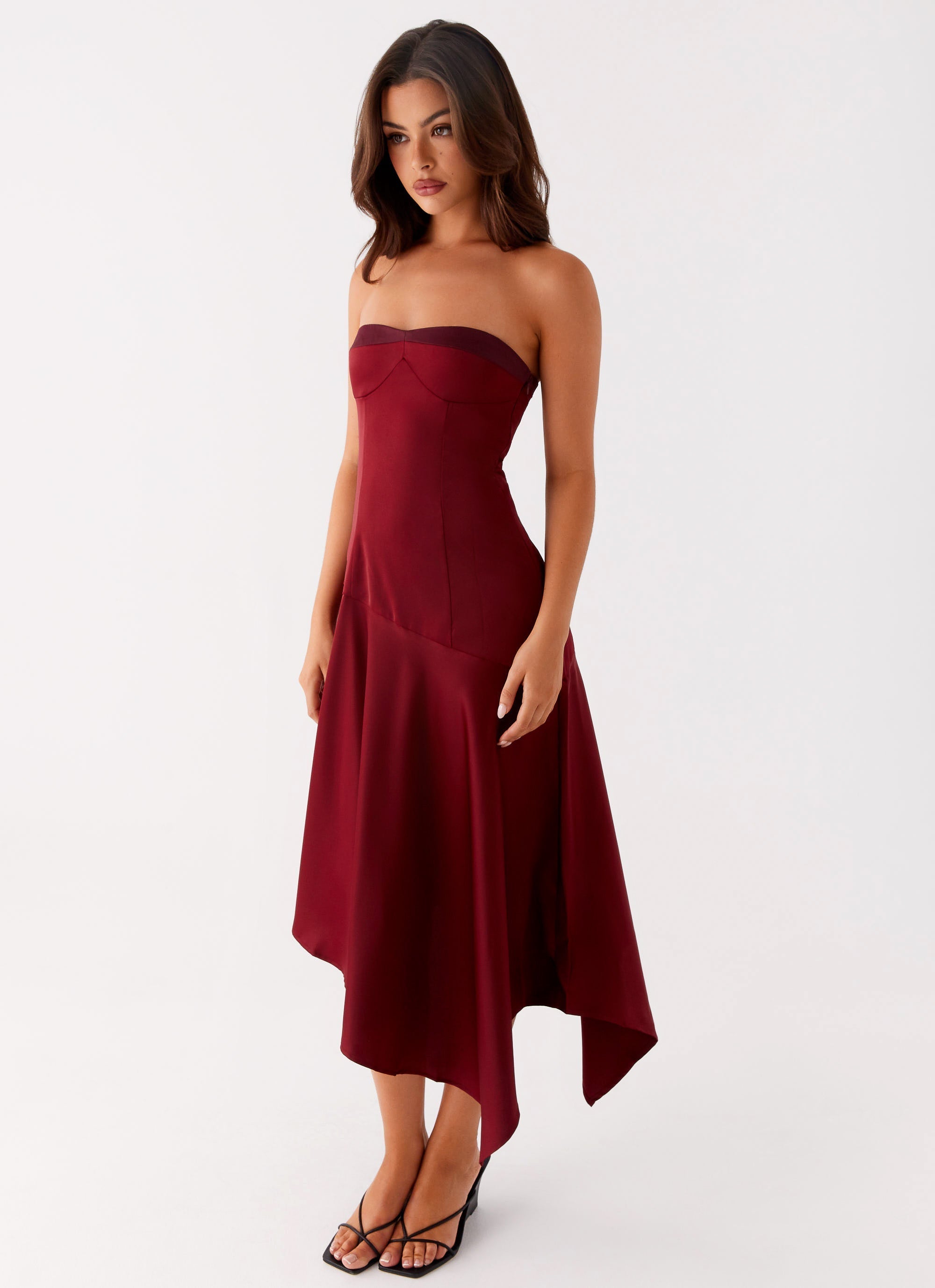 Matisse Midi Dress - Red