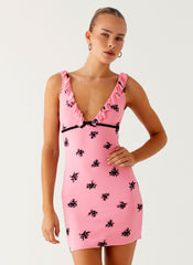 Milena Cami Mini Dress - Pink
