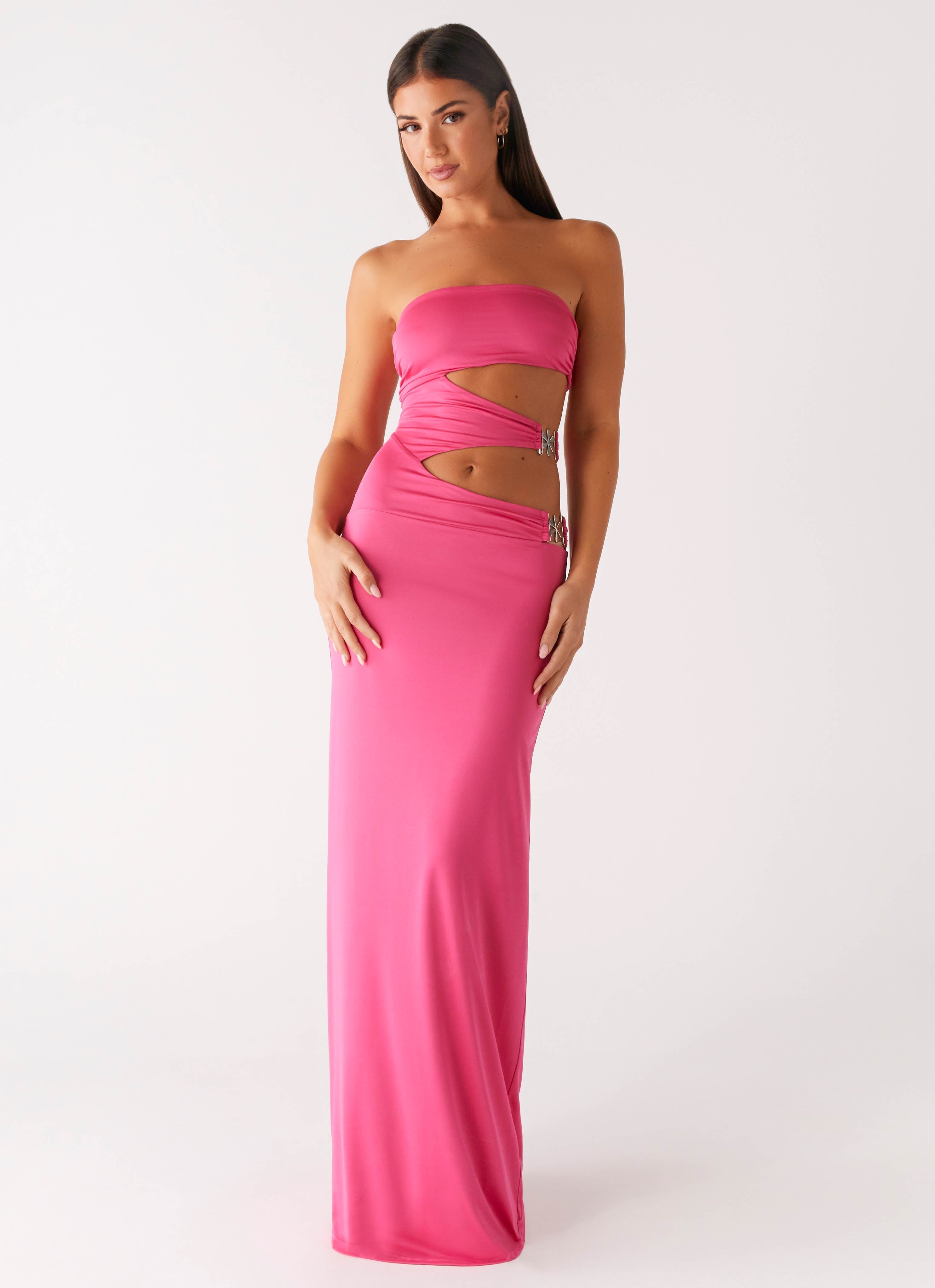 Montego Maxi Dress - Pink