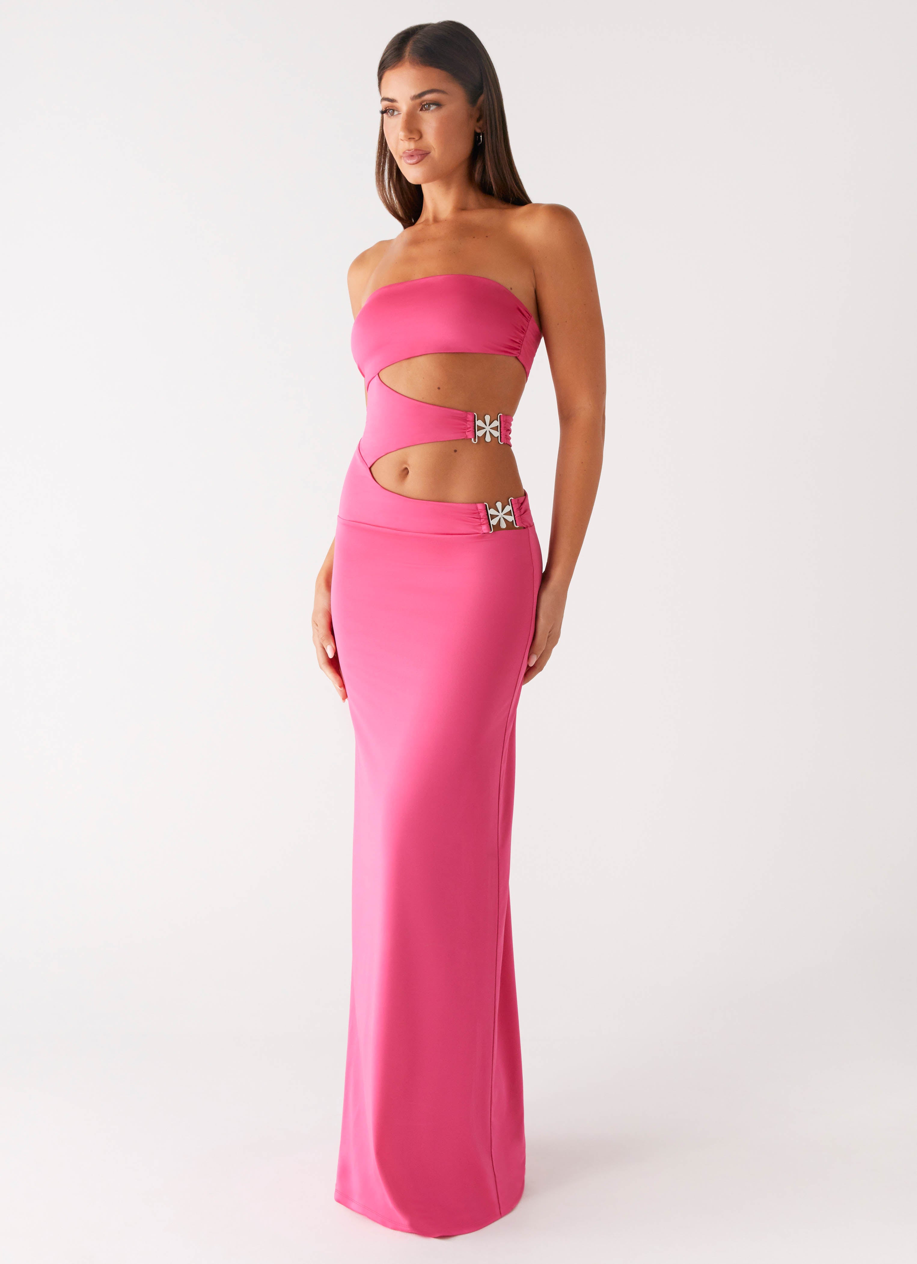 Montego Maxi Dress - Pink