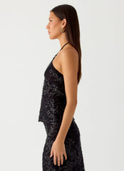 Moodlight Top - Black