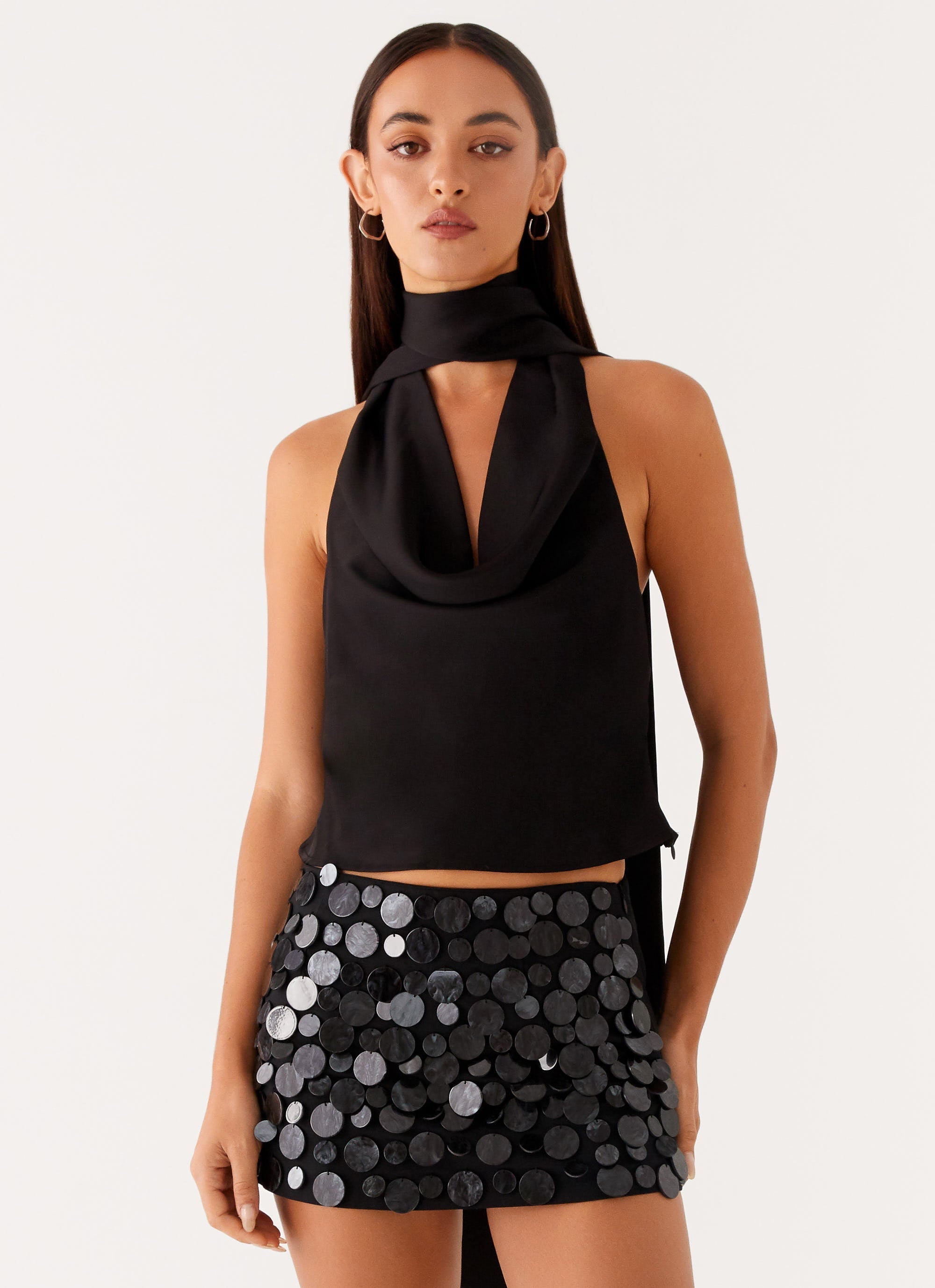 Movie Star Mini Skirt - Black