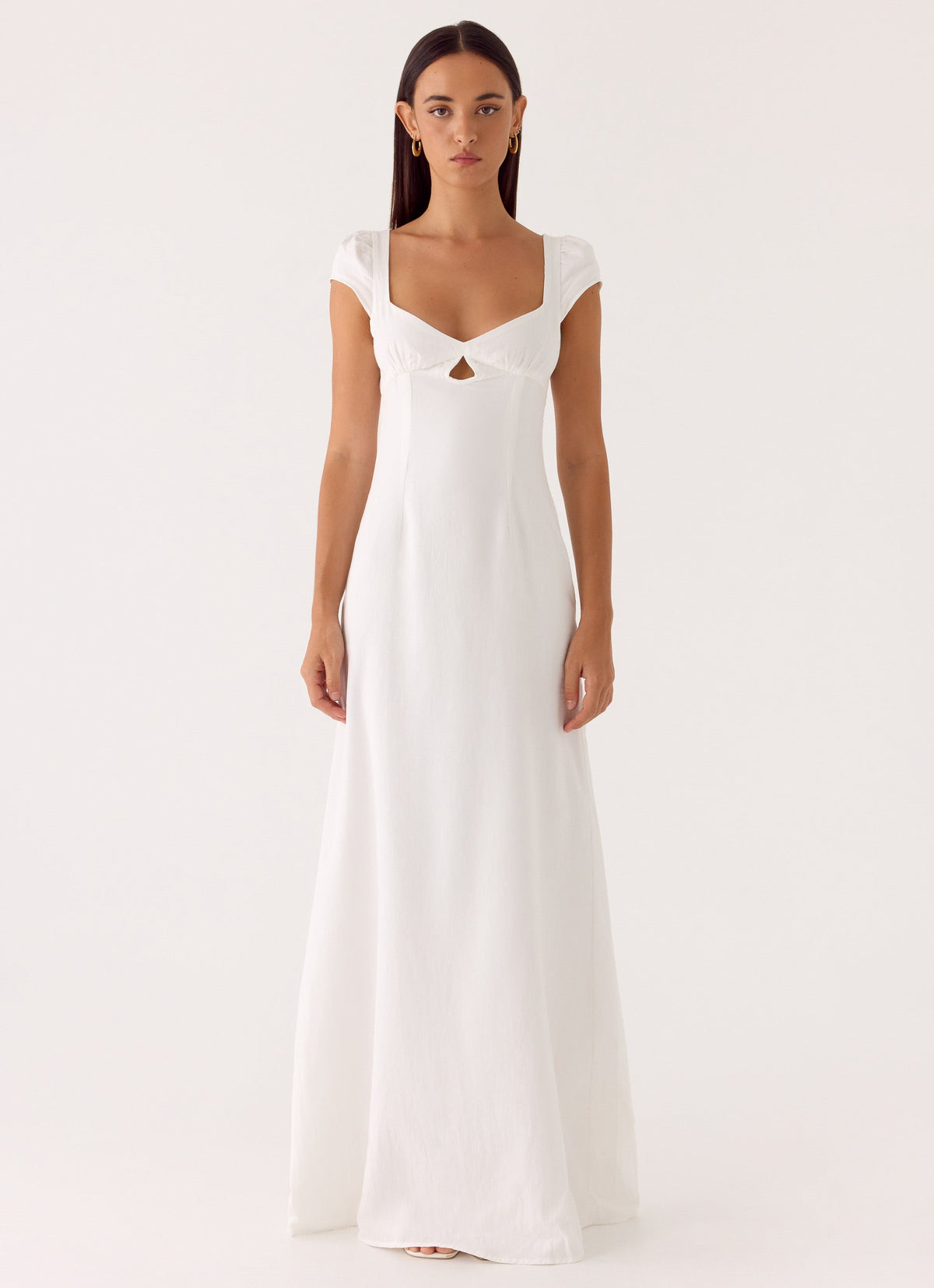 Never Really Over Maxi Dress - White