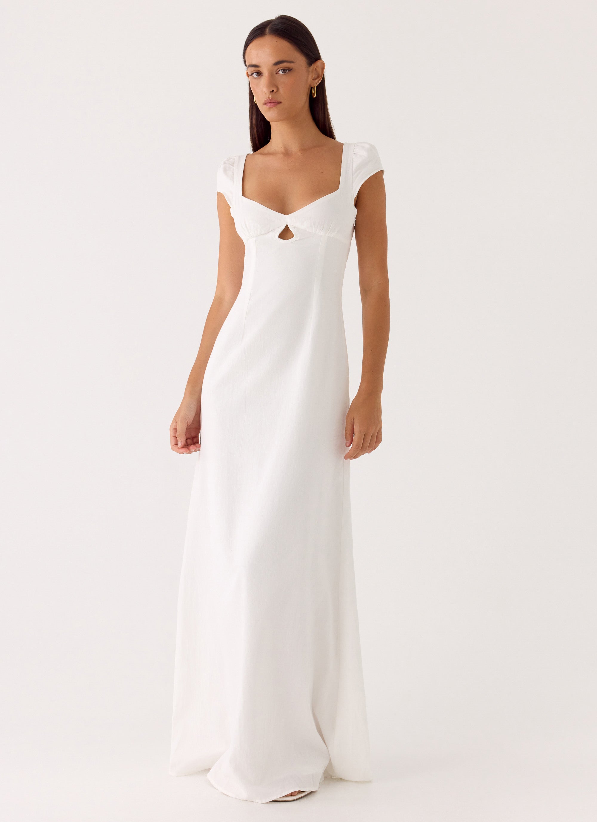 Never Really Over Maxi Dress - White