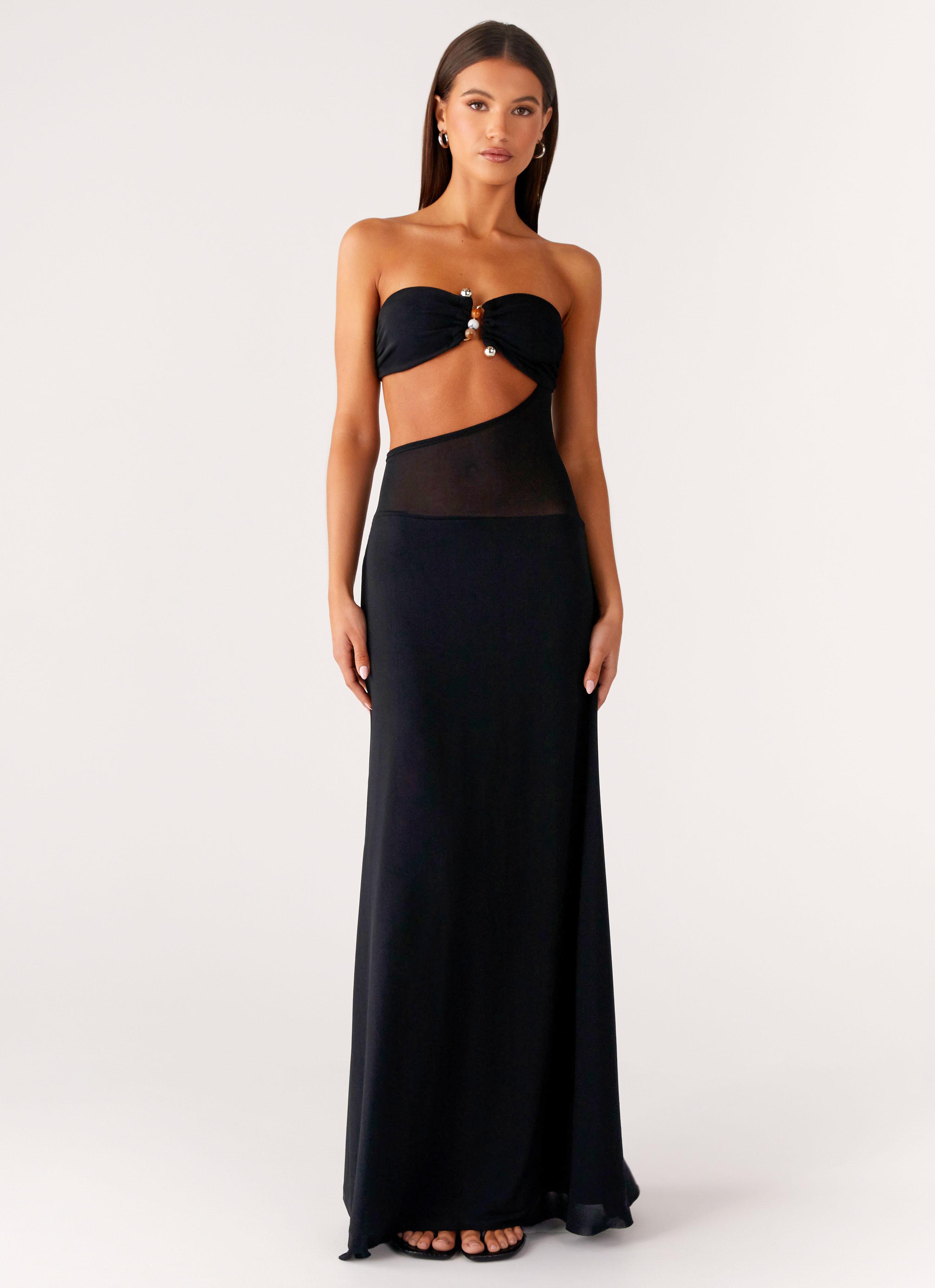 No Apologies Maxi Dress - Black