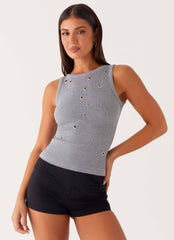 Oblivion Tank Top - Grey